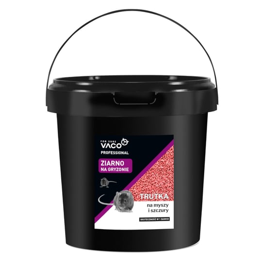 VACO PROFESSIONAL Ziarno na myszy i szczury (wiadro) - 3 kg VACO Retail