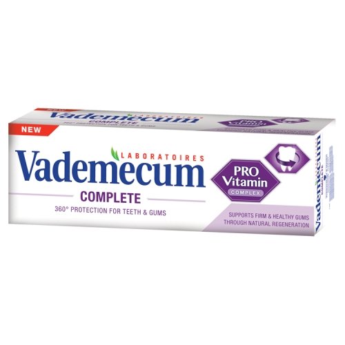 Vademecum, Pro Vitamin Complex, pasta do zębów Complete, 75 ml Vademecum