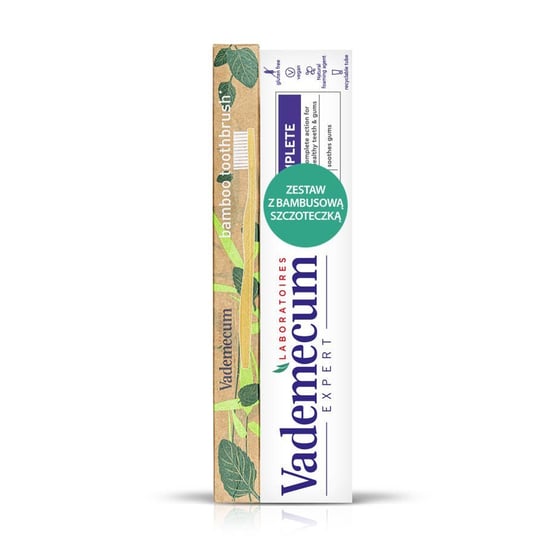 Vademecum, Pro Vitamin Complex, Pasta do zębów i szczoteczka bambusowa Vademecum