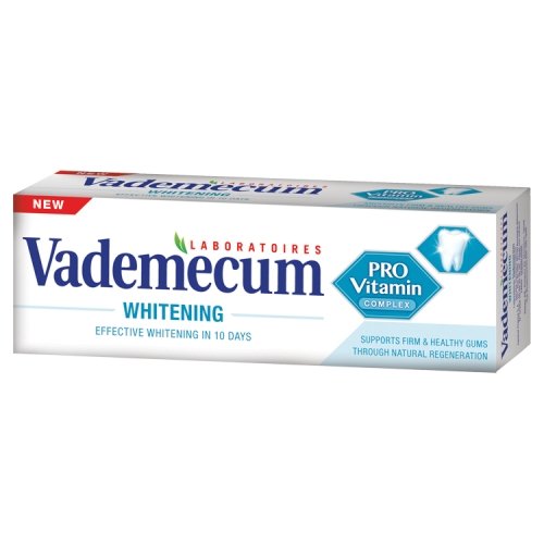 Vademecum, Pro Vitamin Complex, pasta do zębów Whitening, 75 ml Vademecum
