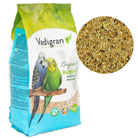 Vadigran ORIGINAL BUDGIES pokarm dla papużki falistej 1kg Vadigran