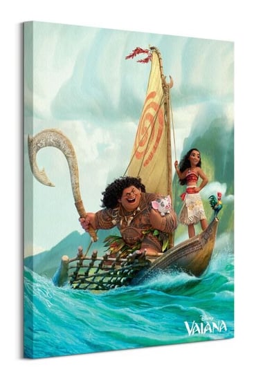 Vaiana Boat - obraz na płótnie Disney