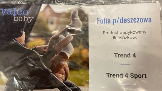 Valco Baby Folia Przeciwdeszczowa Trend 4 / Trend 4 Sport Valco Baby