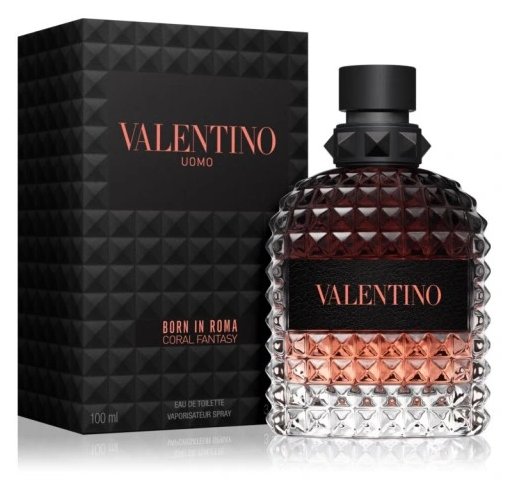 Valentino, Uomo Born In Roma Coral Fantasy, Woda toaletowa dla mężczyzn, 100 ml Valentino