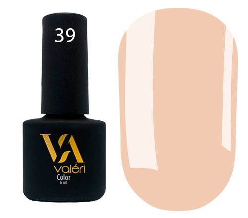 Valeri, Lakier hybrydowy Color nr 039, 6 ml Valeri