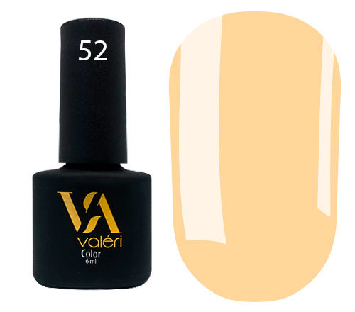 Valeri, Lakier hybrydowy Color nr 052, 6 ml Valeri