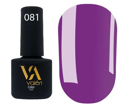 Valeri, Lakier hybrydowy Color nr 081, 6 ml Valeri