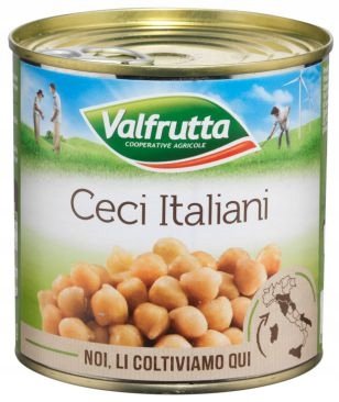 VALFRUTTA Ceci Italiani ciecierzyca 400 g Inna producent