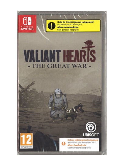 Valiant Hearts The Great War - Kod w pudełku, Nintendo Switch Ubisoft
