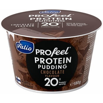 Valio, Profeel Pudding Proteinowy 180 G Czekolada, Bez Laktozy Inne