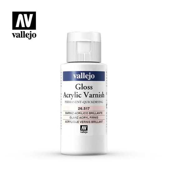 Vallejo 26517 Gloss Acrylic Varnish Lakier Błyszczący 60ml Vallejo