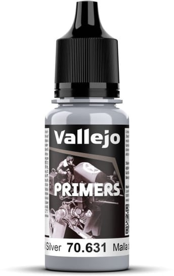 Vallejo 70631 Chainmail Silver Surface Primer 18ml Vallejo