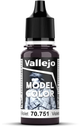 Vallejo 70751 Black Violet Model Color Farba Vallejo