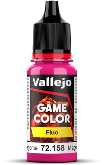 Vallejo 72158 Fluorescent Magenta Game Color Farba Vallejo