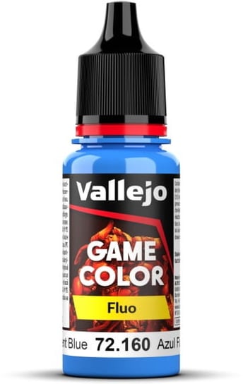 Vallejo 72160 Fluorescent Blue Game Color Farba Vallejo
