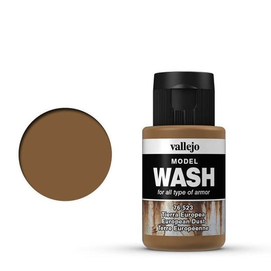 Vallejo, farba modelarska Wash European Dust 76523 Vallejo