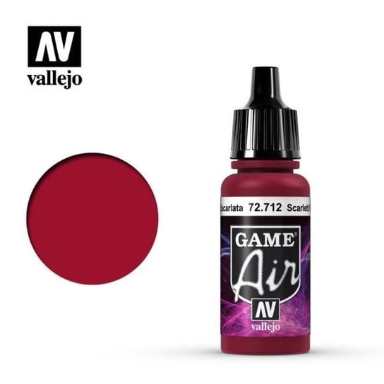 Vallejo Game Air 72.712 Scarlet Red Vallejo