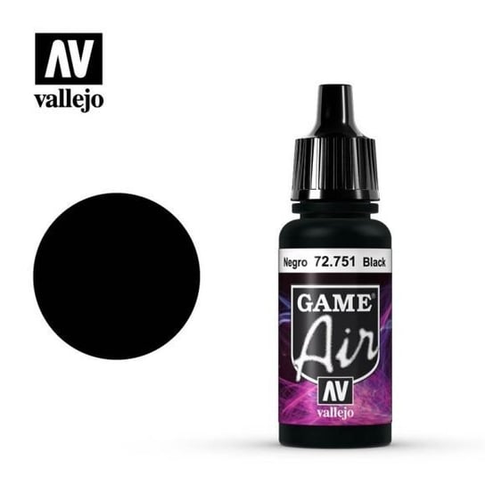 Vallejo Game Air 72.751 Black Vallejo