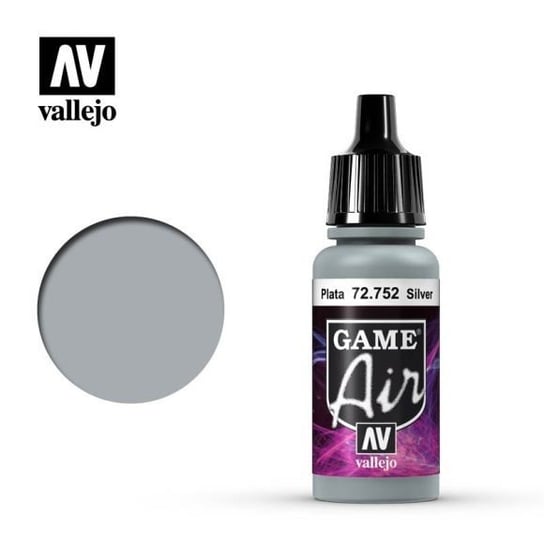 Vallejo Game Air 72.752 Silver Vallejo