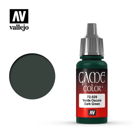 Vallejo Game Color 72.028 Dark Green Vallejo