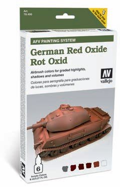 Vallejo Zestaw AFV Painting System 78.411 German Red Oxide Vallejo