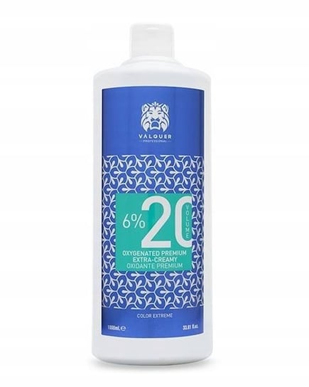 Valquer Ultra Creamy 20 Vol 6% utleniacz do włosów, 1000ml Valquer