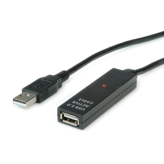 VALUE Aktywny przedłużacz USB 2.0, czarny, 30 m Value