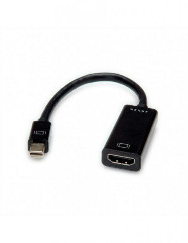 VALUE Cableadapter, v1.2, MiniDP M - HDMI F Value