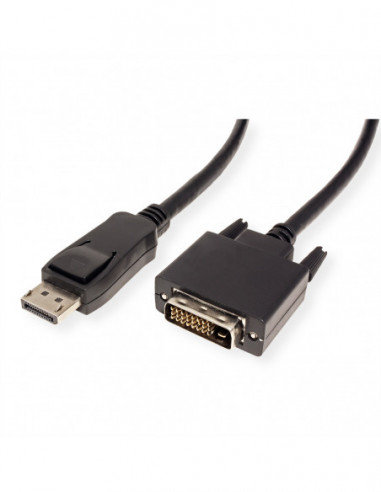 VALUE Kabel DisplayPort, DP-DVI-D, M/M, czarny, 1,5 m Value