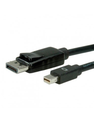 VALUE Kabel DisplayPort DP M - MiniDP M czarny 1.0m Value