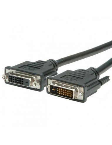 VALUE Kabel do monitora DVI M-F Dual Link 1m Value