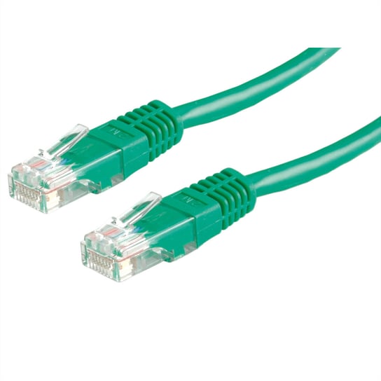 VALUE Kabel krosowy Cat.6 UTP (klasa E), zielony, 1,5 m Value
