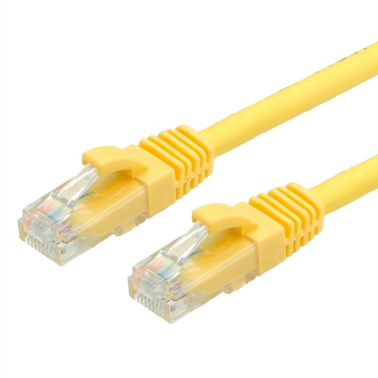 VALUE Kabel krosowy UTP kat. 6 (klasa E), LS0H, żółty, 1,5 m Value