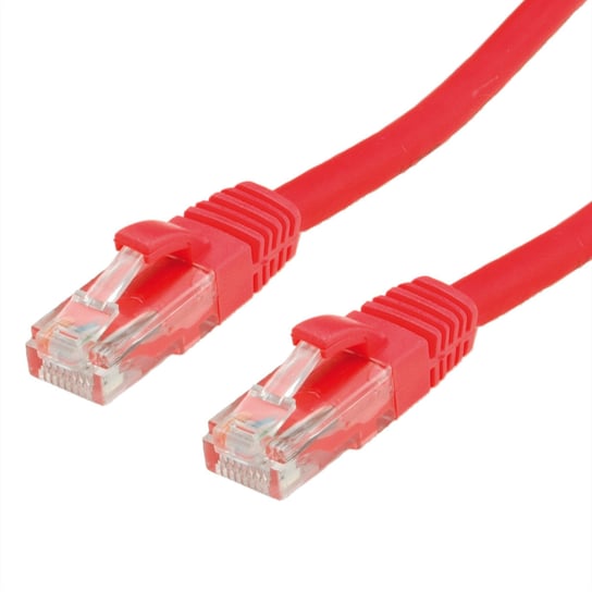 VALUE Patchkabel UTP kat. 6 (klasa E), LS0H, czerwony, 1 m Value