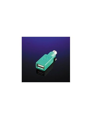 Value PS / 2 - mysz USB adapter, zielony Value