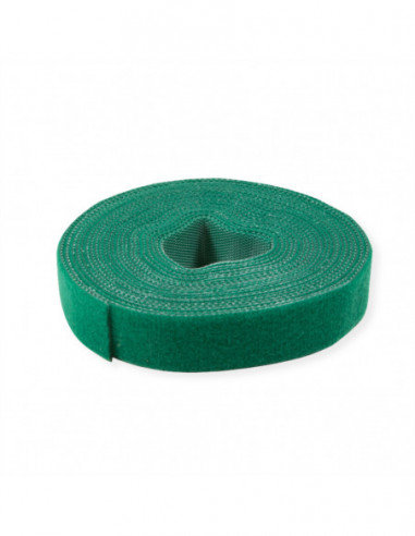 VALUE Strap Cable Tie Roll, szerokość 10mm, zielony, 25 m Value