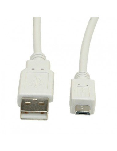 VALUE USB 2.0 Kabel USB typ AM - Micro USB BM 0,15 m Value
