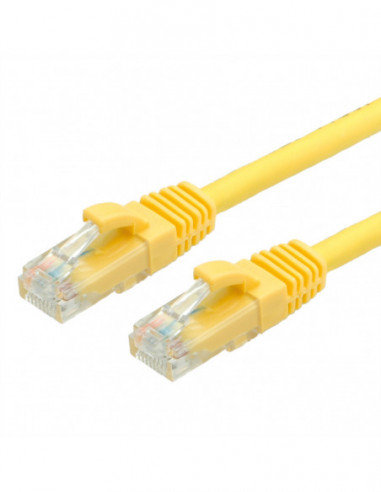 VALUE UTP Patch Cord Cat.6A (Class EA), żółty, 1,5 m Value