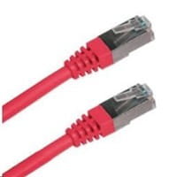Value VALUE - Patch- Cable - RJ- 45 (M) to RJ- 45 (M) - 2 m - SFTP, PiMF - CAT 6a - halogen free, shaped, without Haken, aground - red (21.99.1922) Value