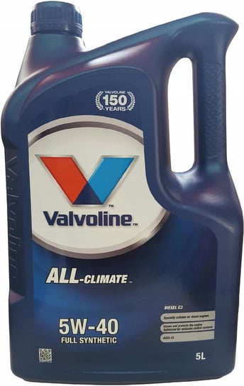 Valvoline Allclimate Diesel C3 5W40 Vw 505.01 5L Valvoline