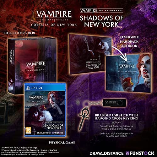 Vampire the Masquerade Coteries i Shadows of New York Edycja kolekcjonerska (PlayStation 4) PlatinumGames