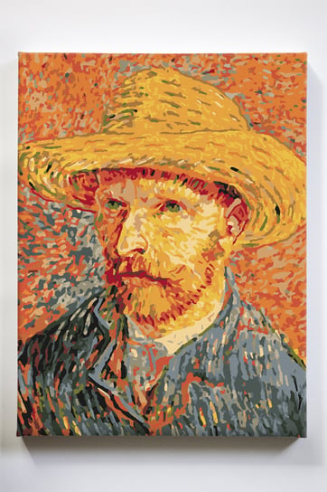Van Gogh, autoportret, malarz, impresja, malowanie po numerach, blejtram Akrylowo
