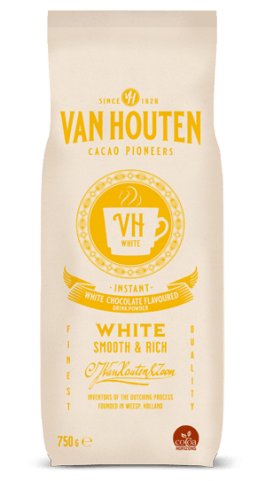 Van Houten White biała czekolada do picia 750g Van Houten