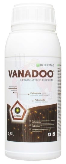 VANADOO to unikalny i wyjątkowy stymulator, który pozytywnie wpływa na wielkość i jakość plonu organów spichrzowych. Polecany jest do stosowania w uprawie roślin o podziemnych częściach użytkowych. inna (Inny)