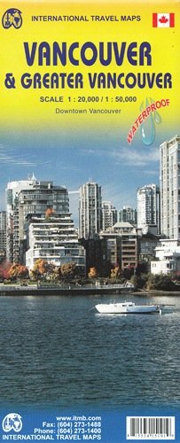 Vancouver, Greater Vancouver 1:20 000/1:50 000 ITMB Publishing