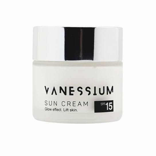 Vanessium Sun Cream Glow Effect. Lift Skin. SPF15 Vanessium