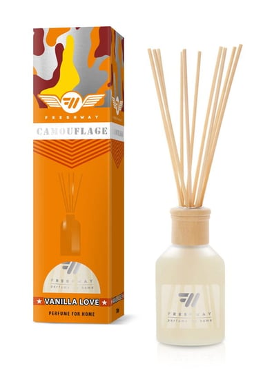 VANILLA LOVE | FRESHWAY Camouflage Reed Diffuser 100 ml Inny producent