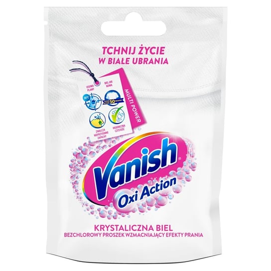 VANISH Gold Oxi Action odplamiacz do białych tkanin w proszku 30g Vanish