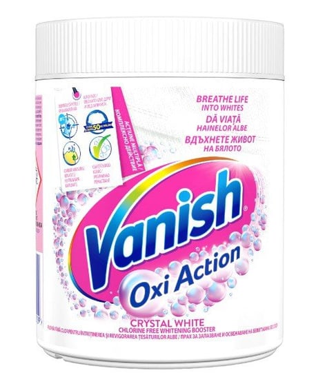 Vanish Oxi Action Odplamiacz Do Białych Tkanin W Proszku 423G Vanish