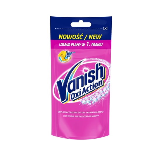 Vanish Oxi Action Odplamiacz Do Tkanin W Płynie Saszetka 100Ml Vanish